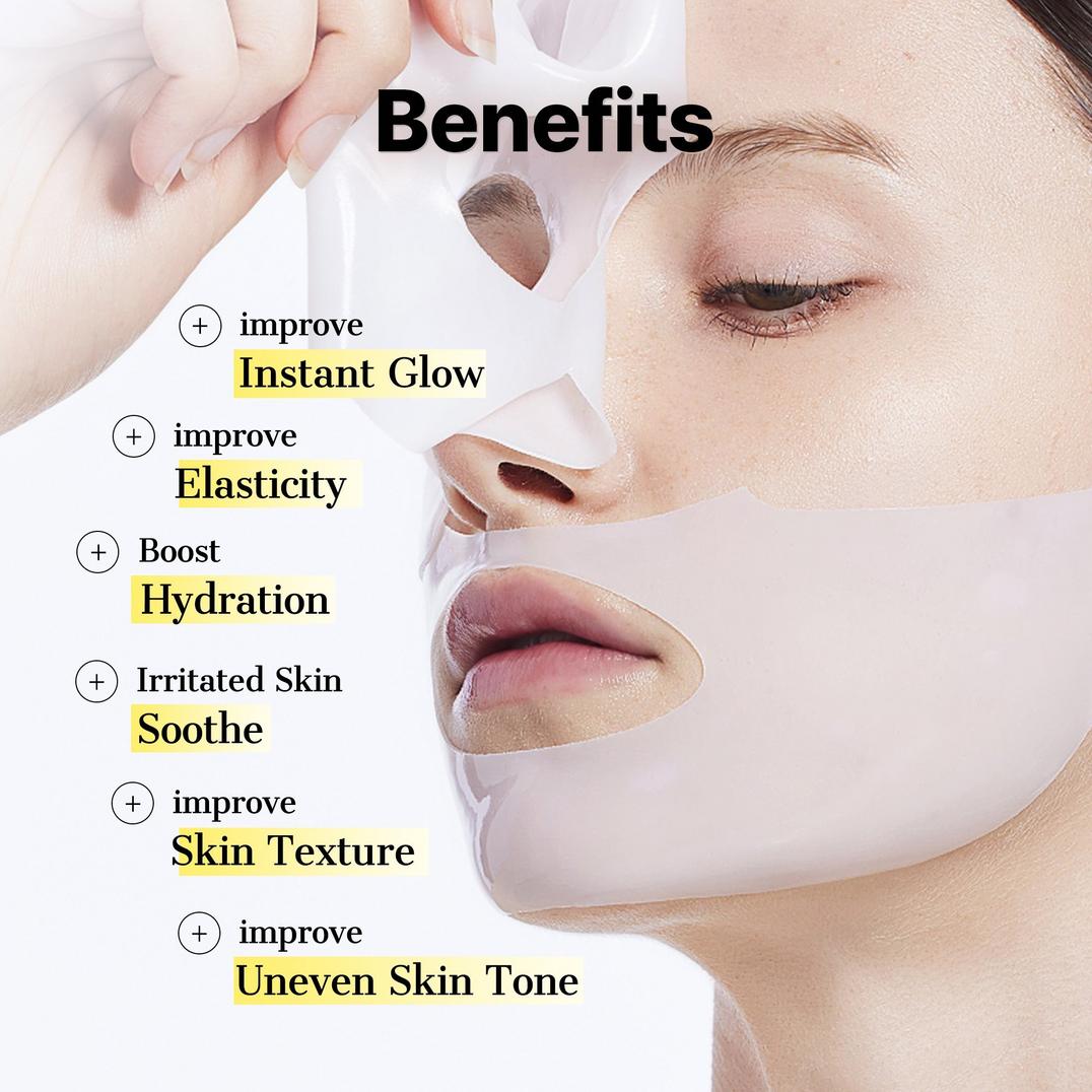 COSRX Advanced Snail Mucin Glass Glow Hydrogel Mask