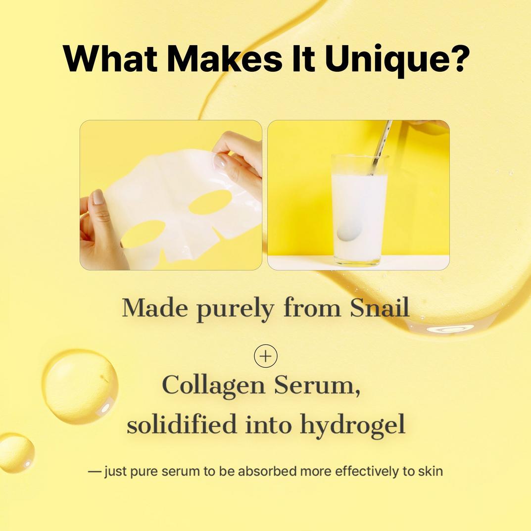 COSRX Advanced Snail Mucin Glass Glow Hydrogel Mask