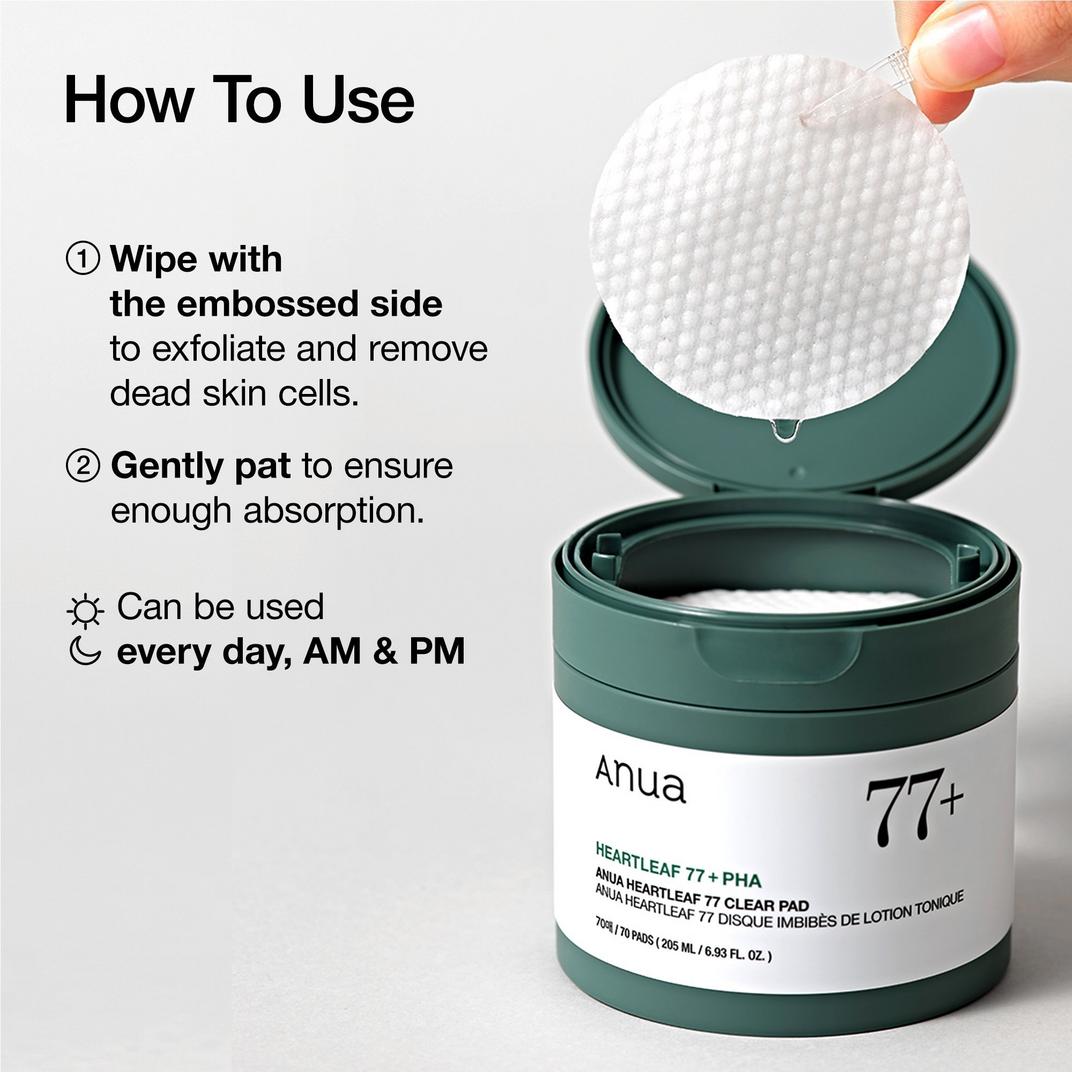 ANUA Heartleaf 77 Clear Pad