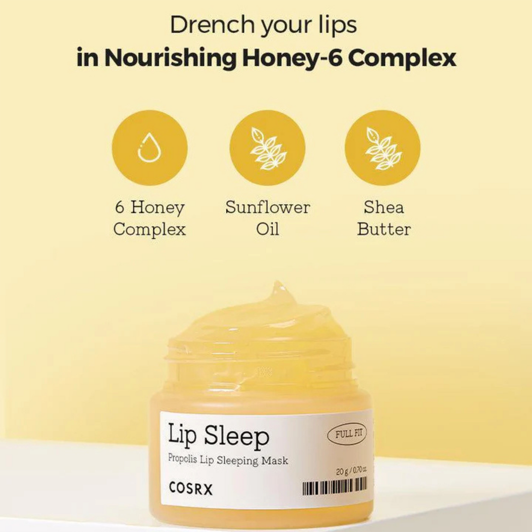 COSRX Full Fit Propolis Lip Sleeping Mask