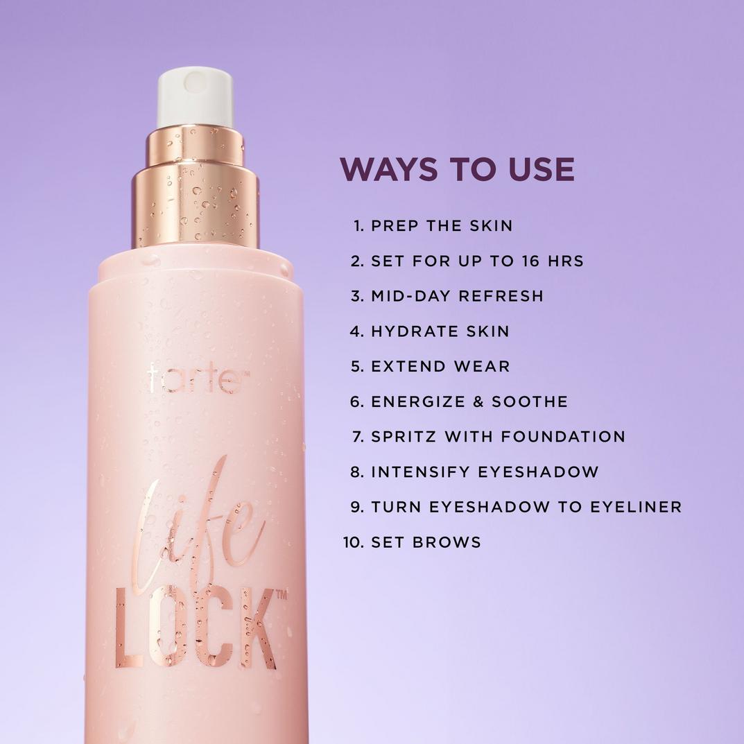 Tarte Life Lock Hydrating Setting Spray, detail 1