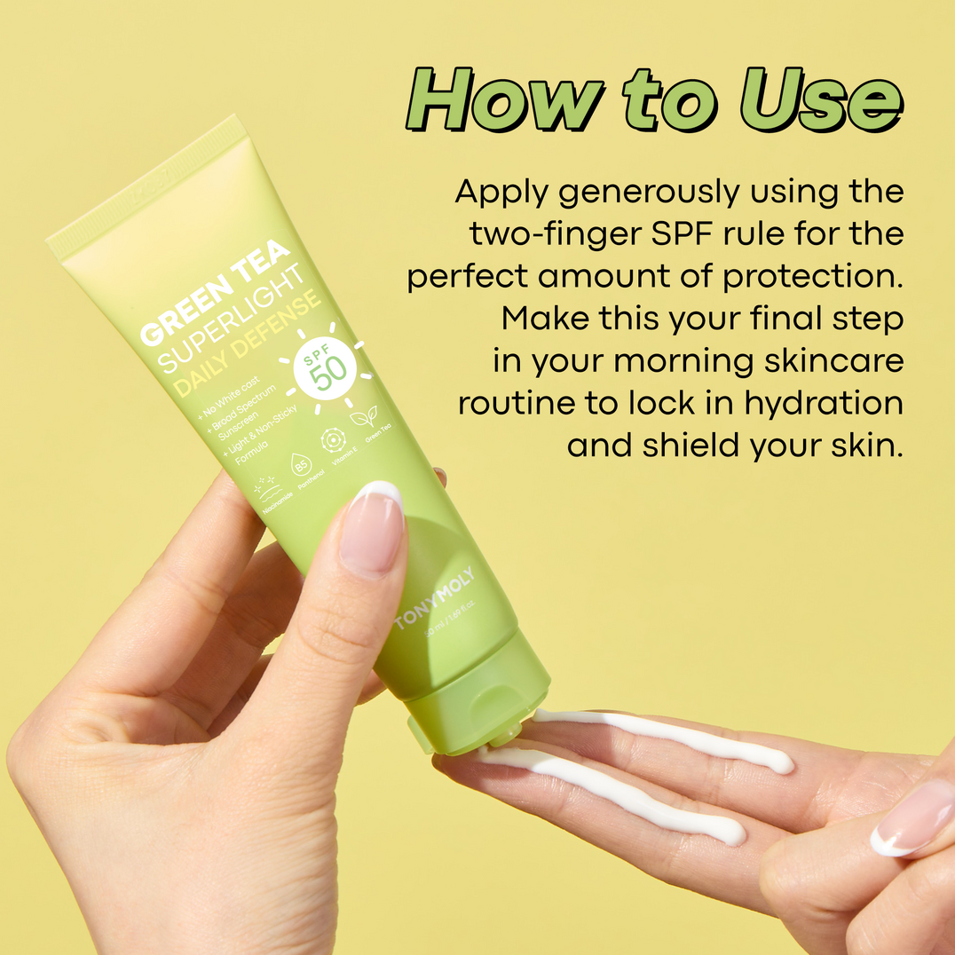 TONYMOLY Green Tea Superlight Daily Defense Sun Screen SPF 50