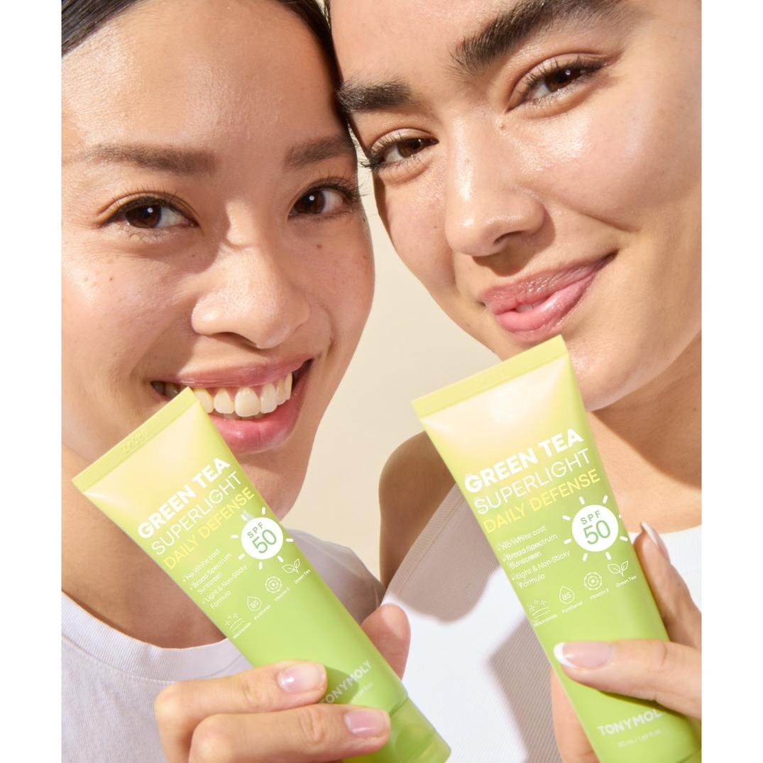TONYMOLY Green Tea Superlight Daily Defense Sun Screen SPF 50