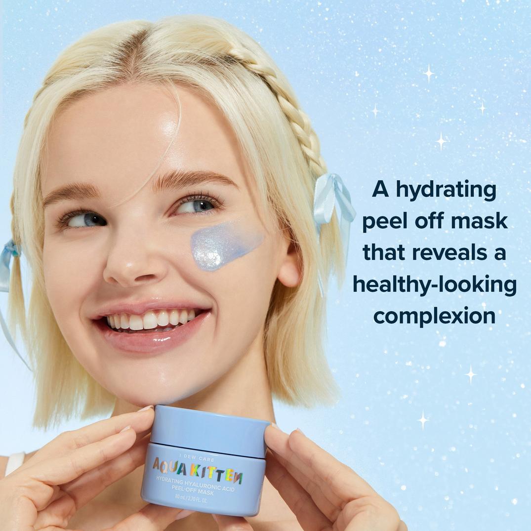 I Dew Care Aqua Kitten Hydrating Hyaluronic Acid Peel-Off Mask