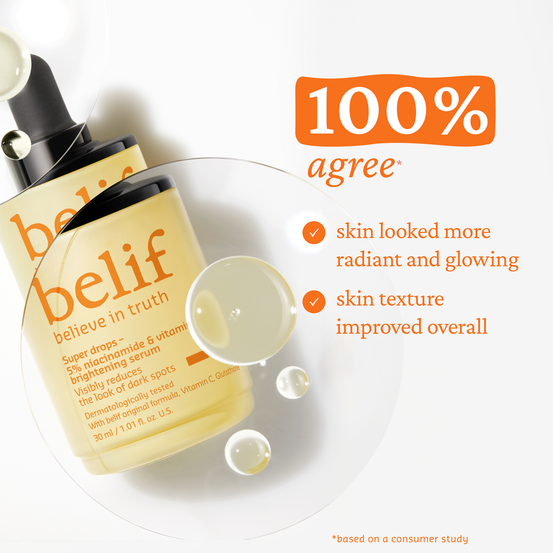 belif Super Drops 5% Niacinamide and Vitamin C Brightening Serum