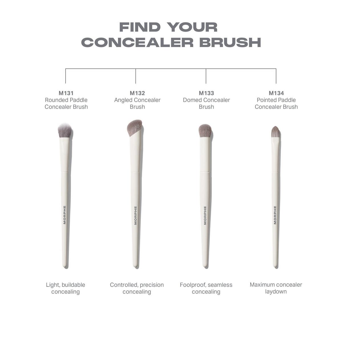 Morphe M131 Rounded Paddle Concealer Brush