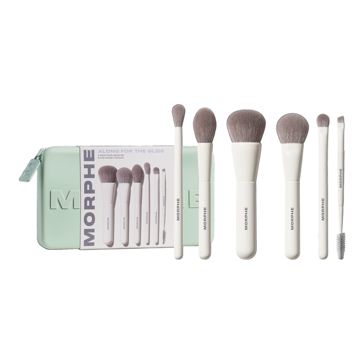 Morphe Along for the Glide 6-Piece Travel Brush Set