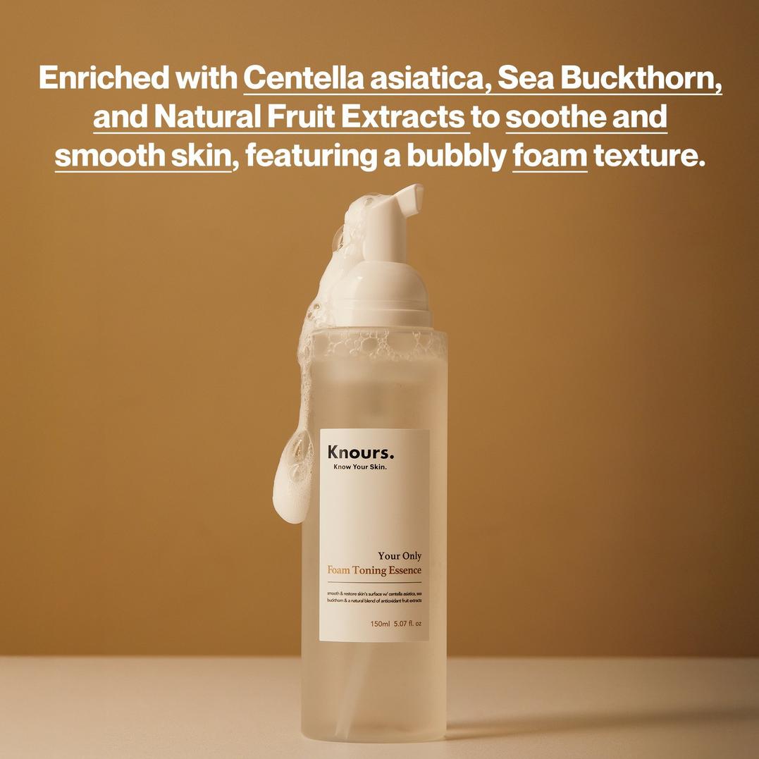 Knours. Soothing Essence Foam Toner