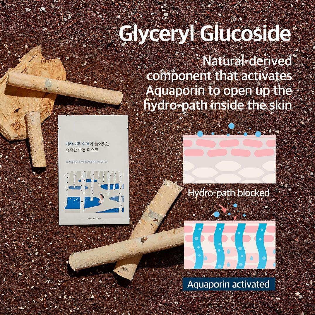 ROUND LAB Birch Juice Moisturizing Mask Set