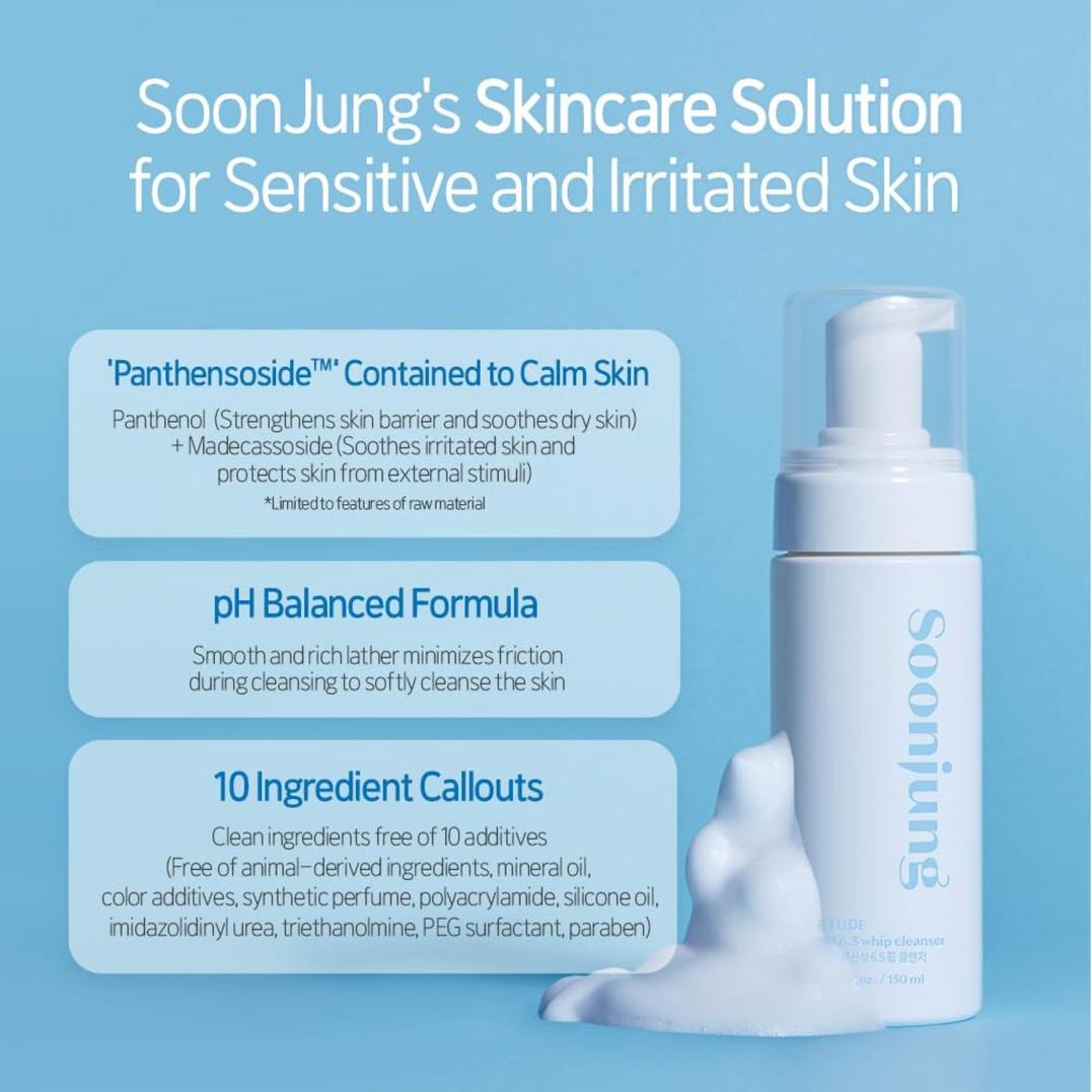 ETUDE Soonjung pH 6.5 Whip Cleanser