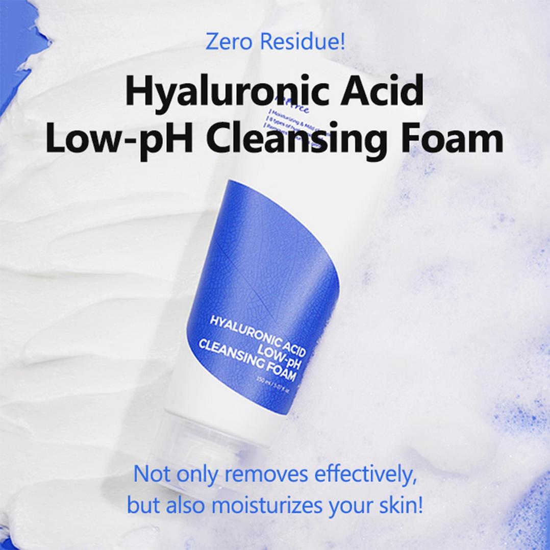 Isntree Hyaluronic Acid Low-pH Cleansing Foam