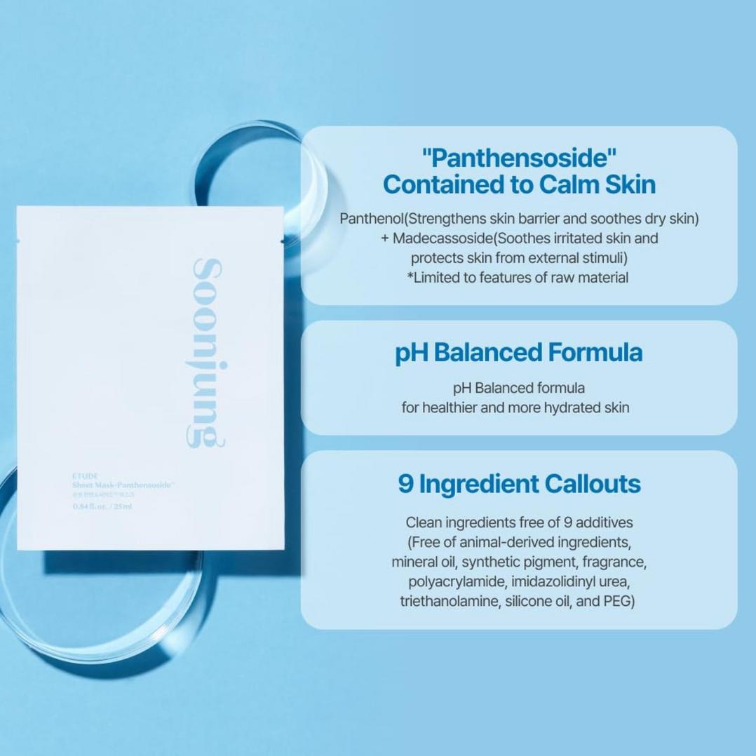 ETUDE Soonjung Panthensoside Sheet Mask