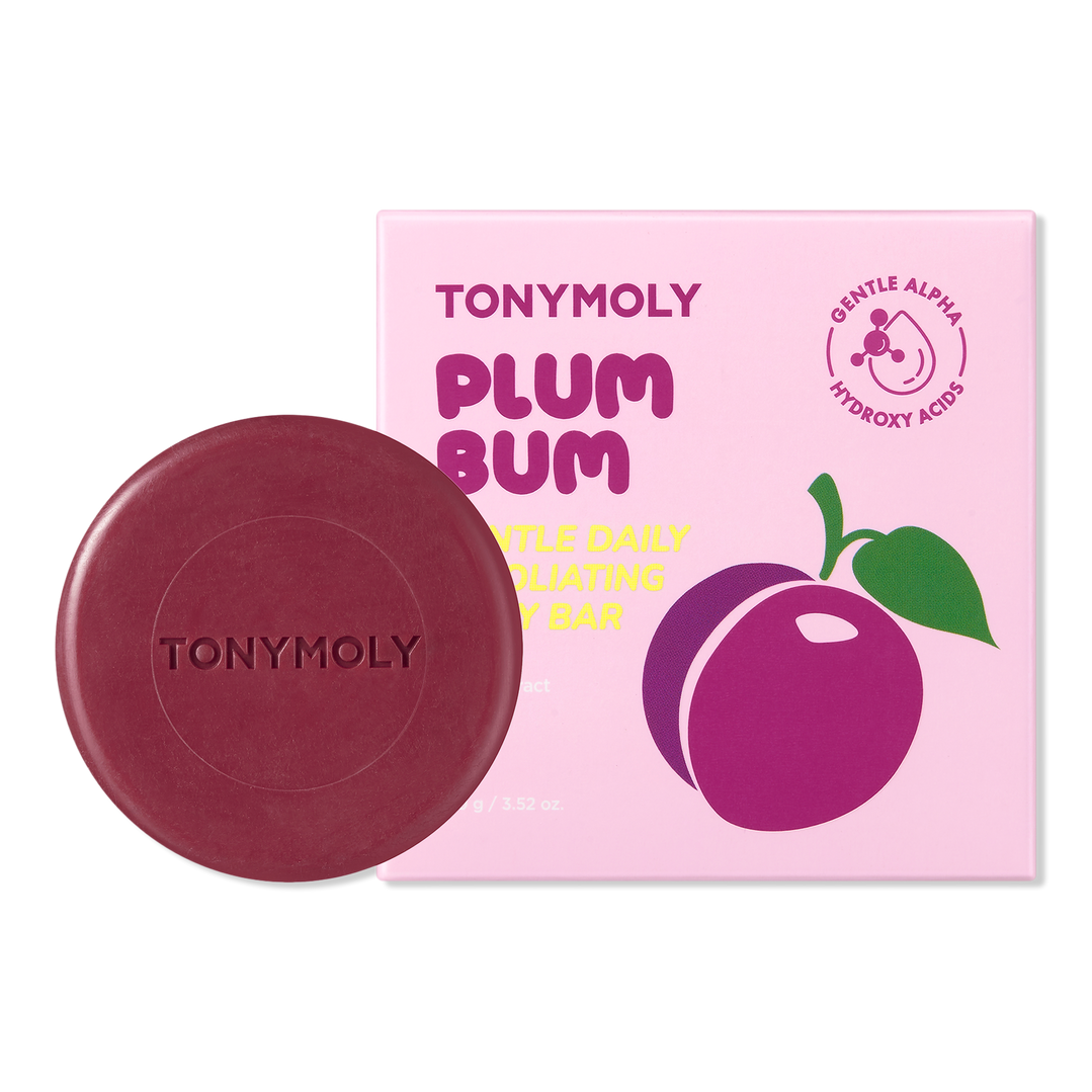 TONYMOLY Plum Bum AHA Body Buffing Bar