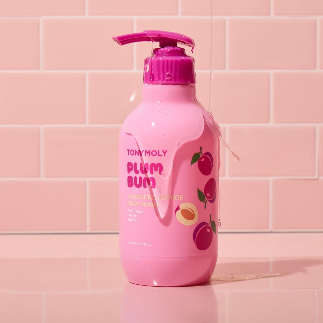 TONYMOLY Plum Bum Hydrating Peptide Body Wash