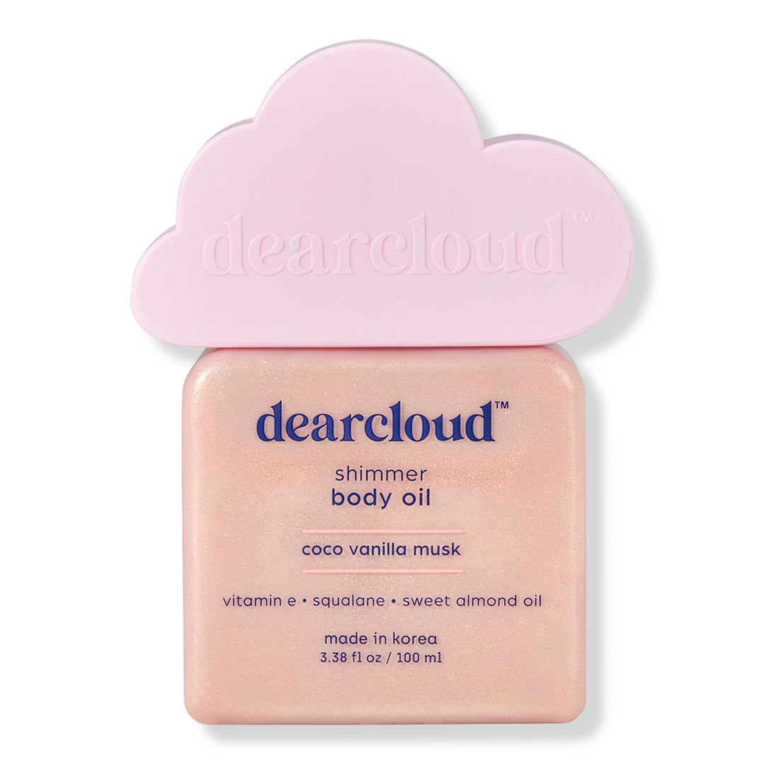 dearcloud Coco Vanilla Musk Shimmer Body Oil