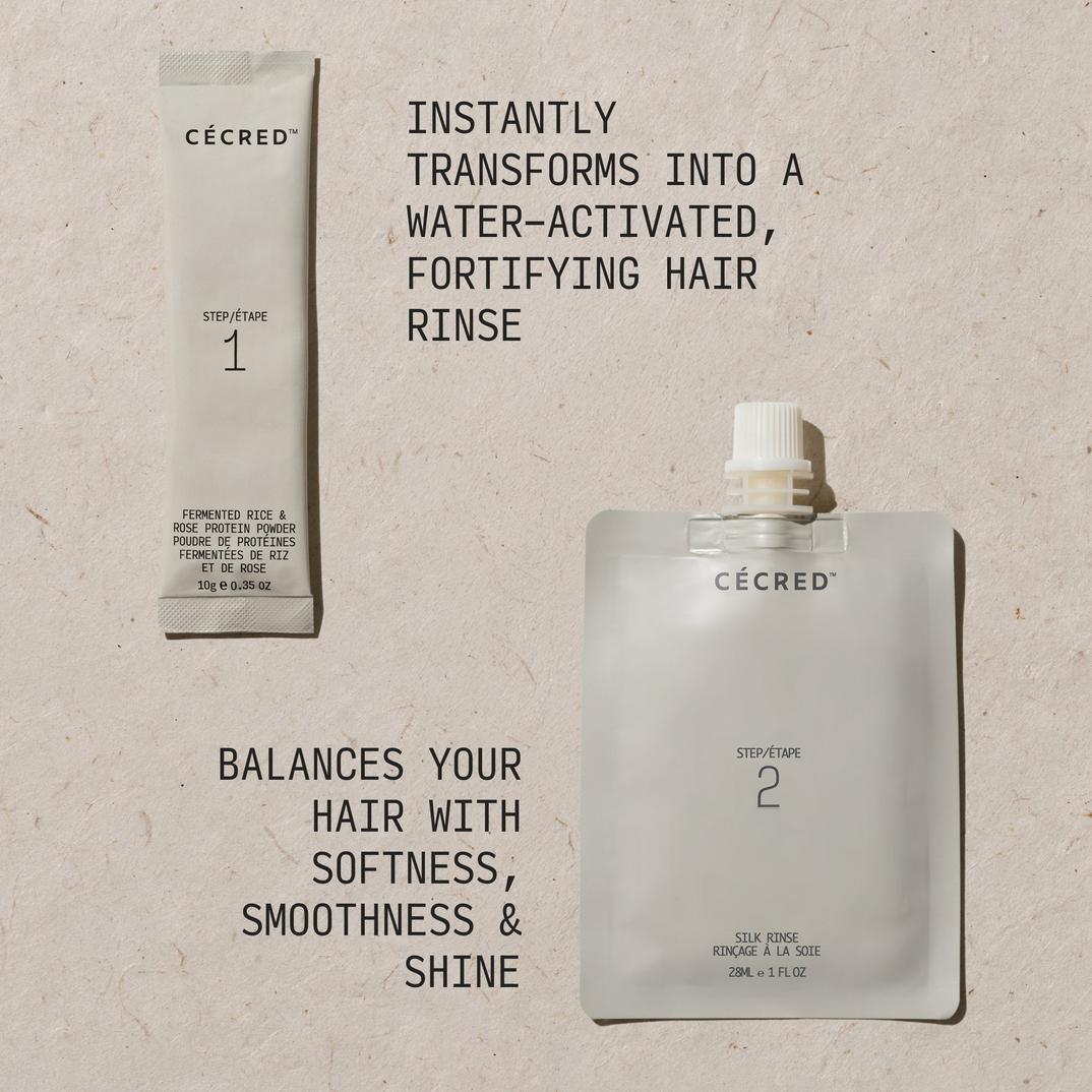 Cecred Fermented Rice & Rose Protein Ritual, detail
