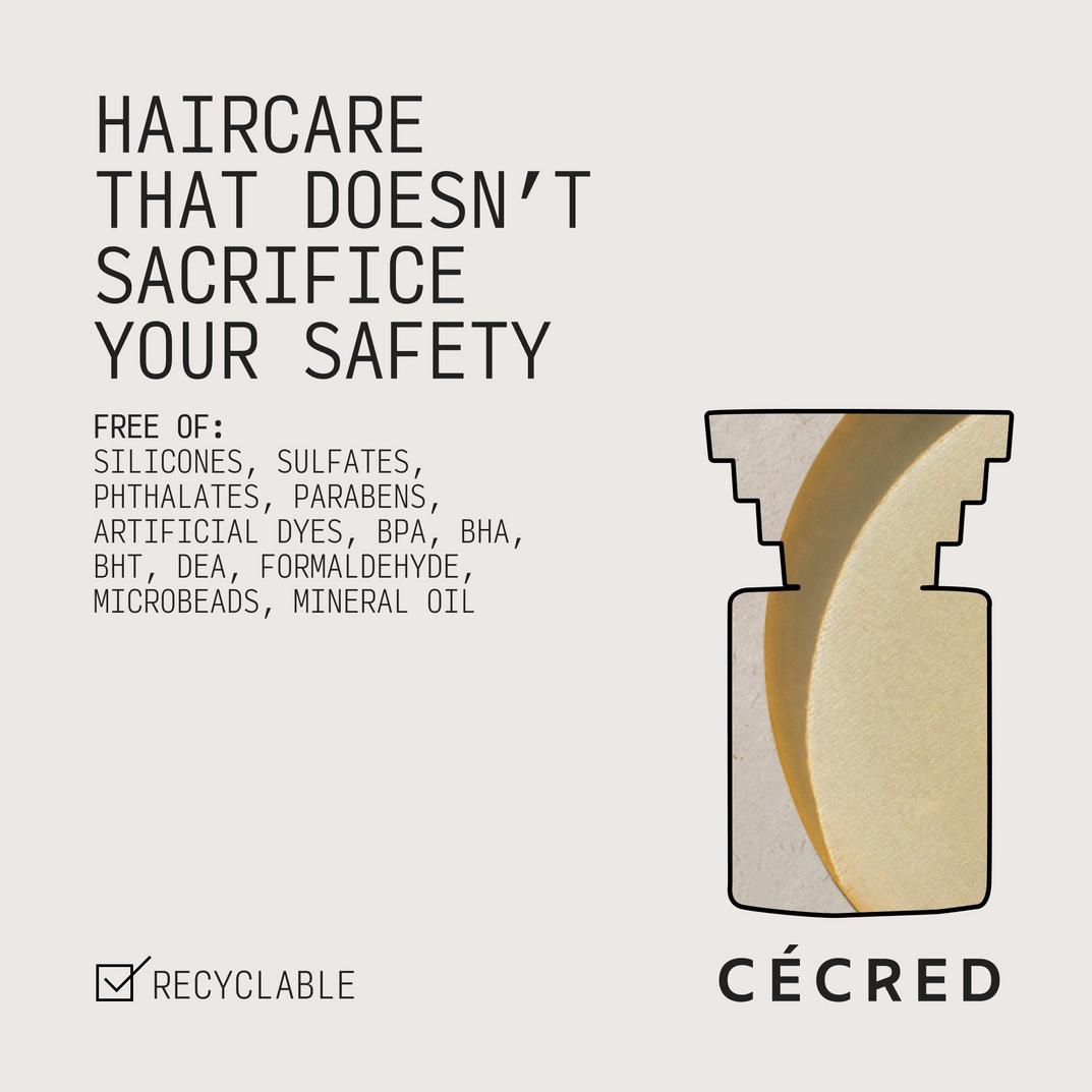 Cecred Nourishing Hair Oil, detail 1