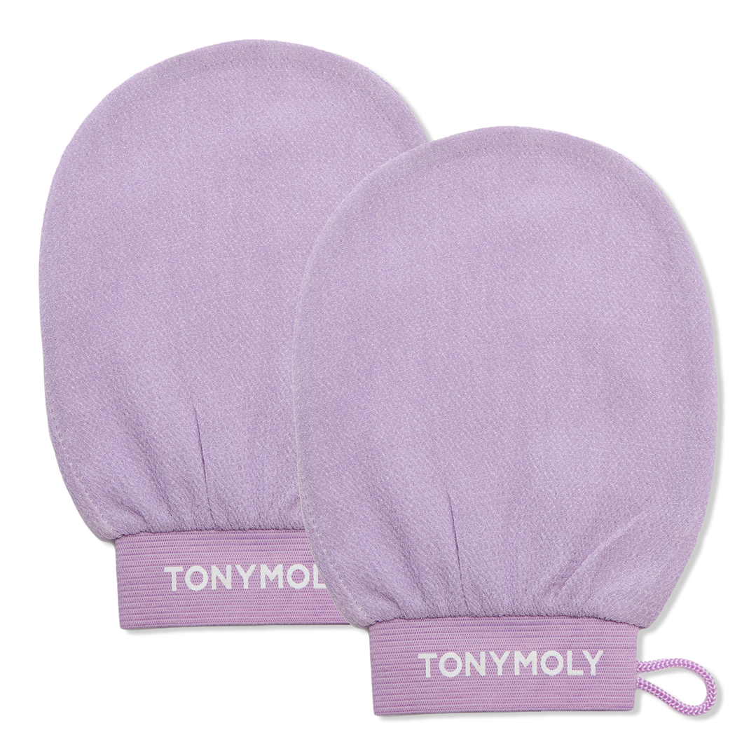 TONYMOLY Plum Bum Korean Body Exfoliating Glove