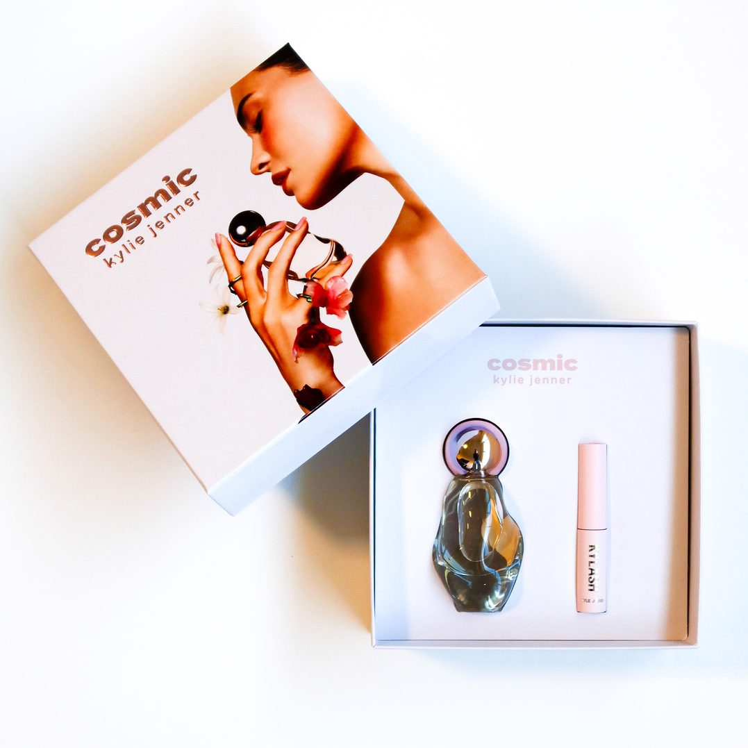 KYLIE COSMETICS Cosmic Kylie Jenner Eau de Parfum Spray & Mini Kylash Volume Mascara Gift Set