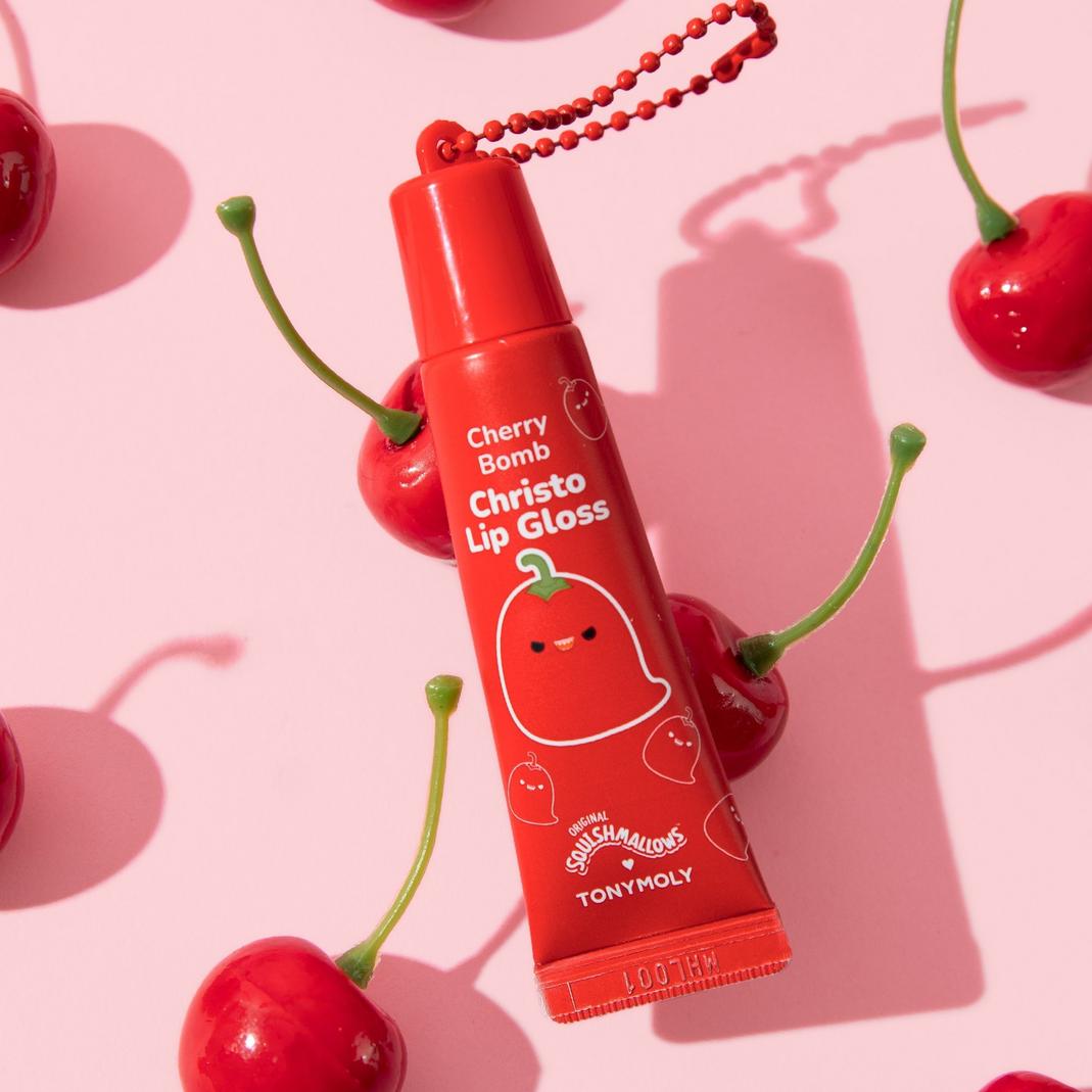 TONYMOLY Squishmallows Key Chain High Shine Lip Gloss