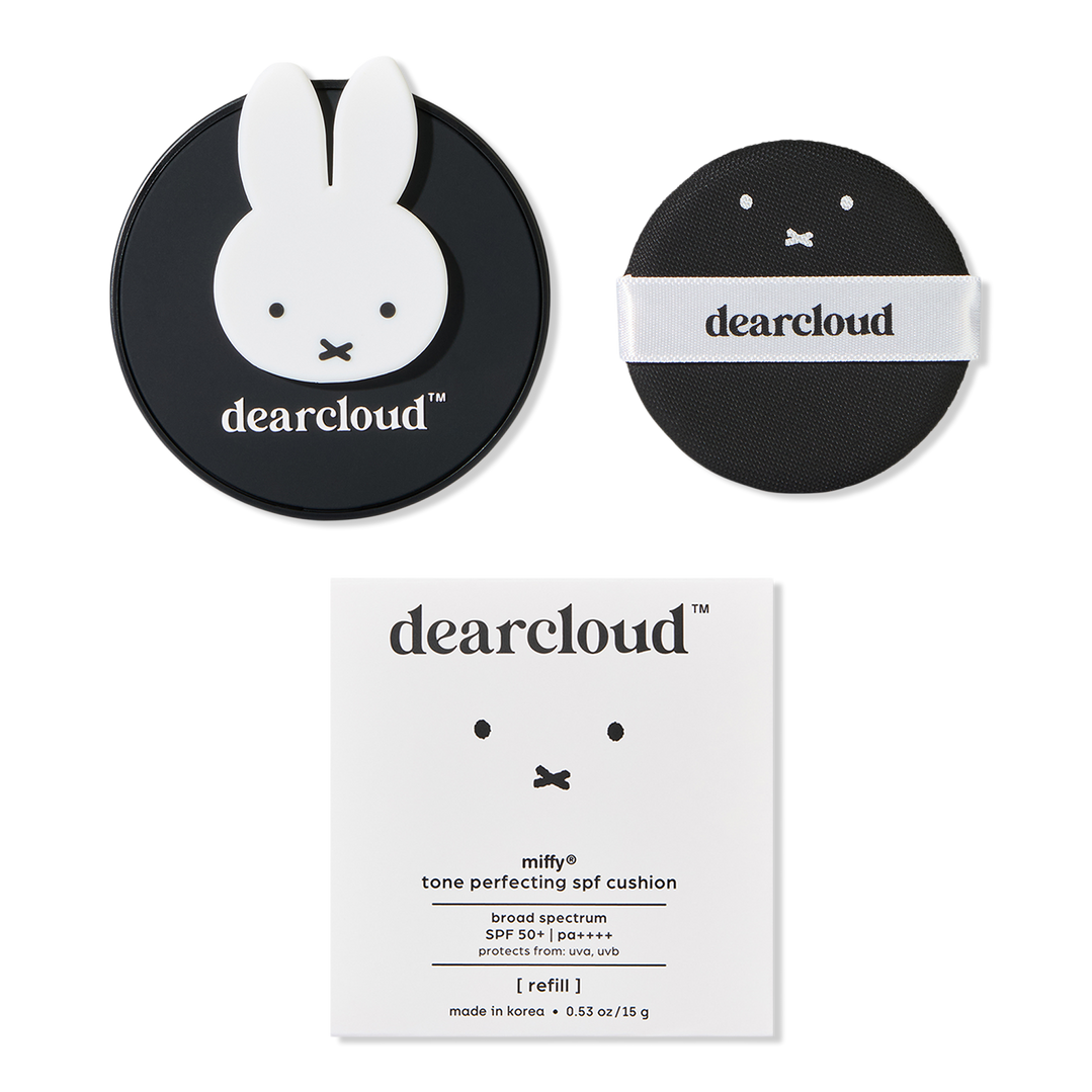 dearcloud Miffy Tone Perfecting SPF Cushion Set