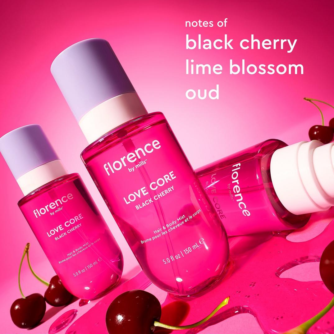 florence by mills Love Core Hair & Body Mist