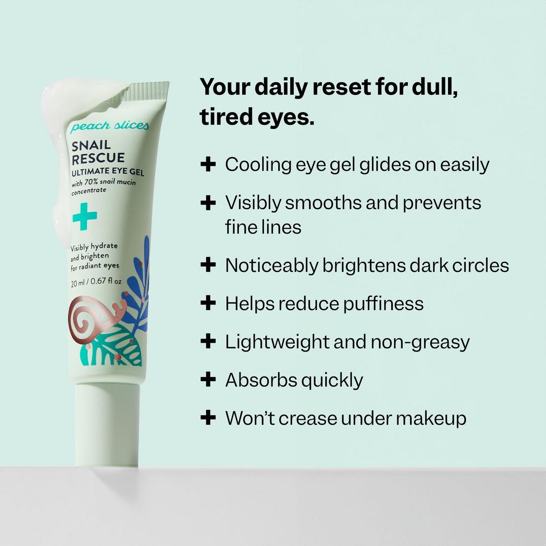 Peach Slices Snail Rescue Ultimate Eye Gel