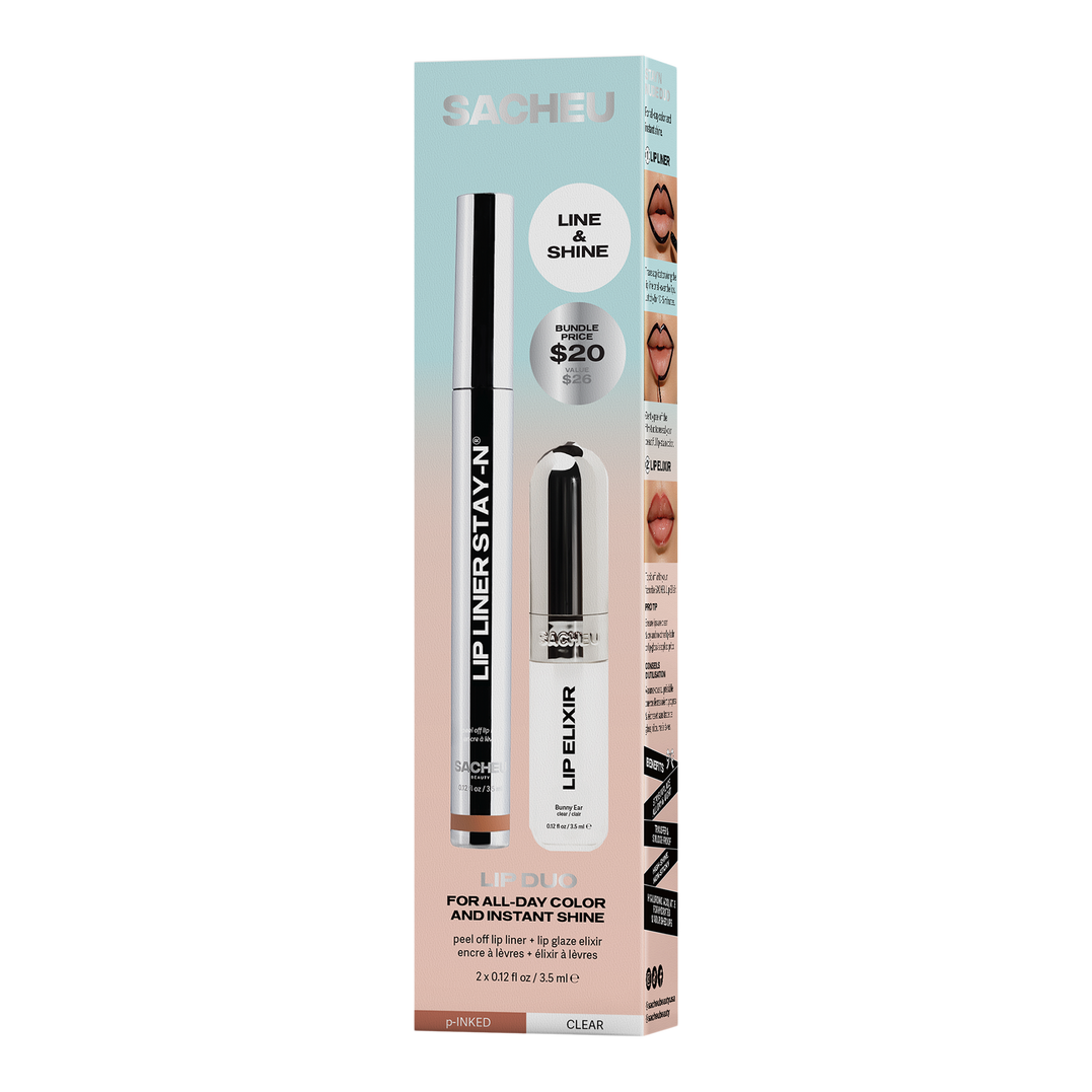 SACHEU Peel Off Line & Shine Lip Duo