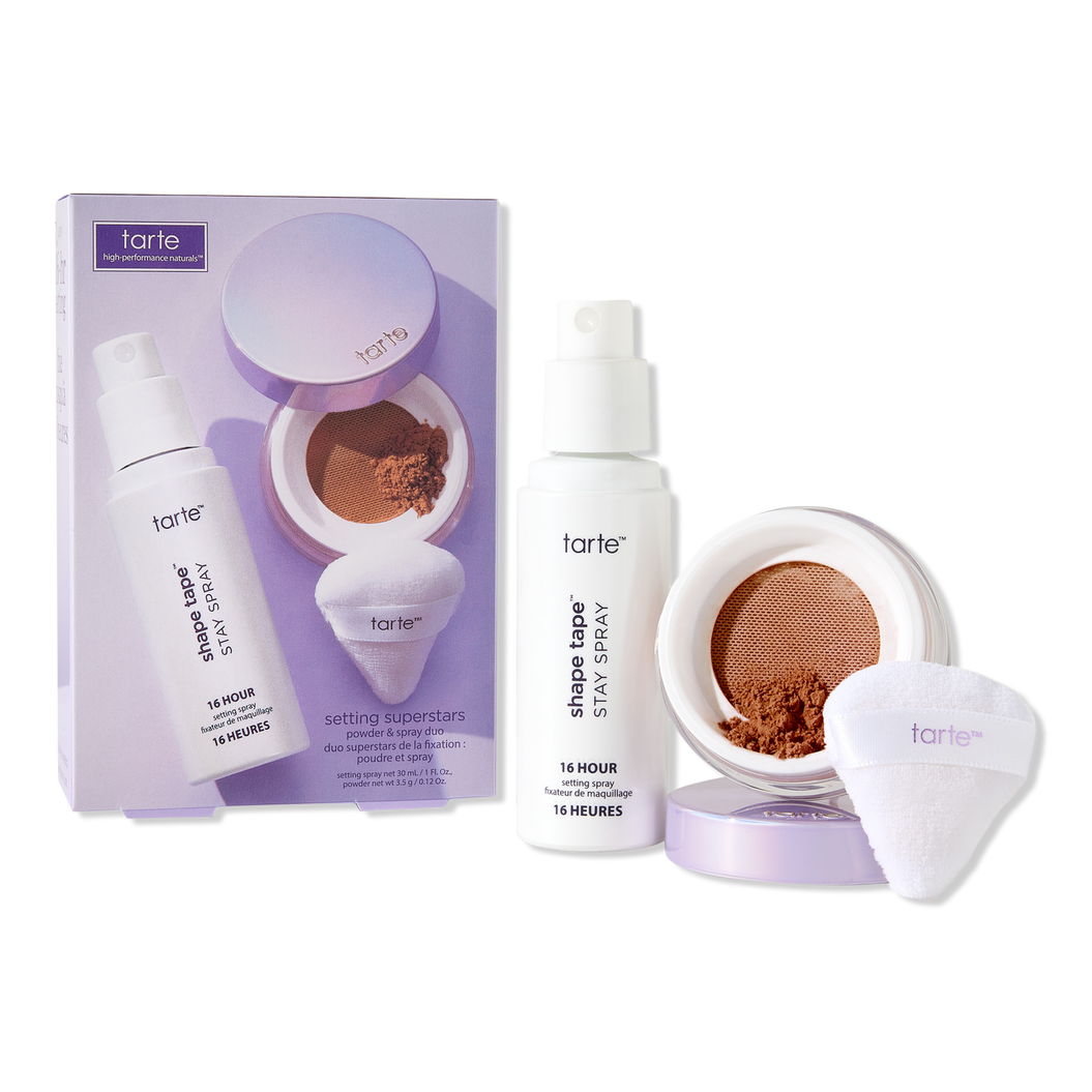 Tarte Setting Superstars Powder & Spray Duo