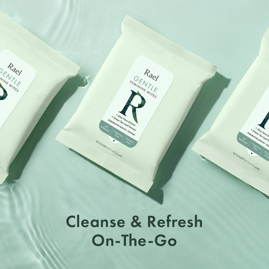 Rael Gentle Feminine Wipes