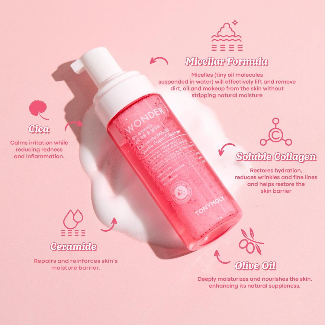 TONYMOLY Wonder Ceramide Mochi Barrier Boosting Essentials Kit