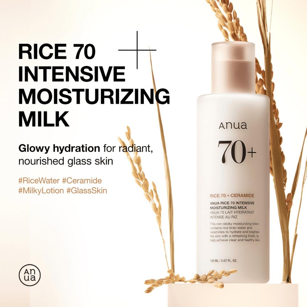 ANUA Rice 70 Intensive Moisturizing Milk