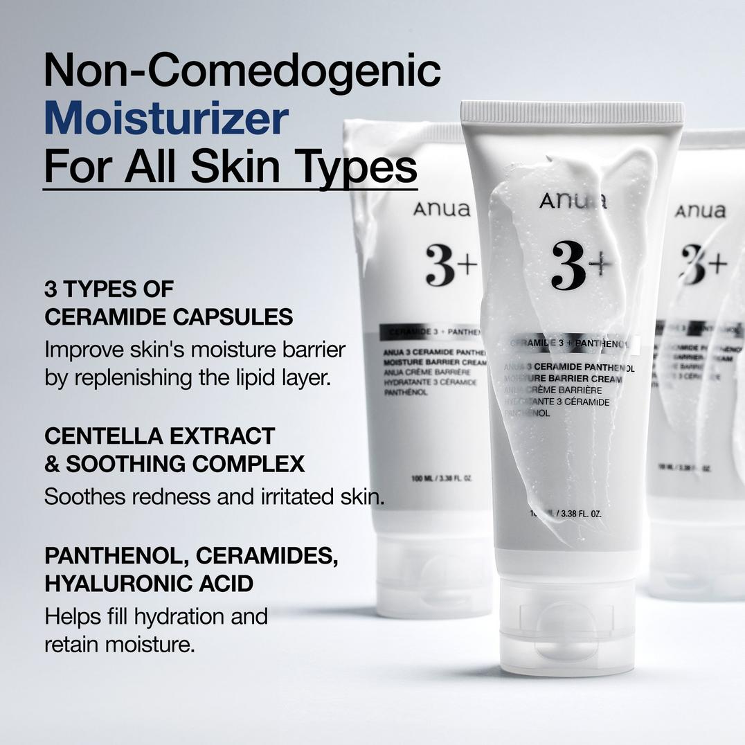 ANUA 3 Ceramide Panthenol Moisture Barrier Cream