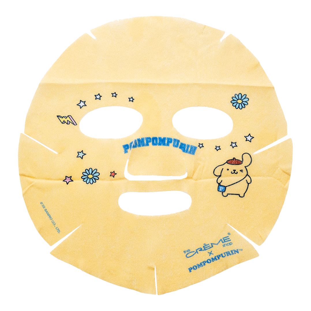 The Crme Shop Pompompurin Silky Smooth Animated Sheet Mask