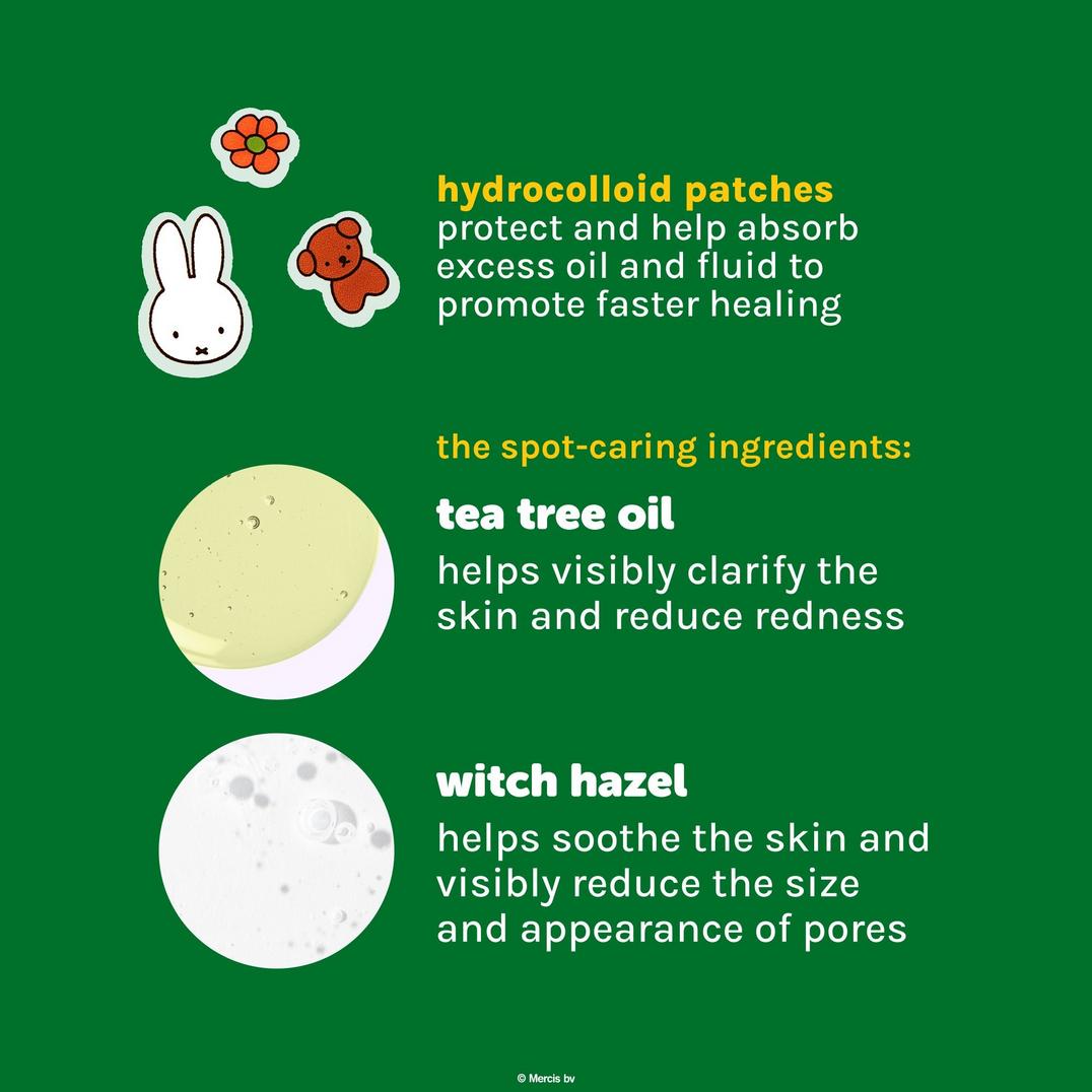 The Crme Shop Miffy Clear As Day Blemish Patches