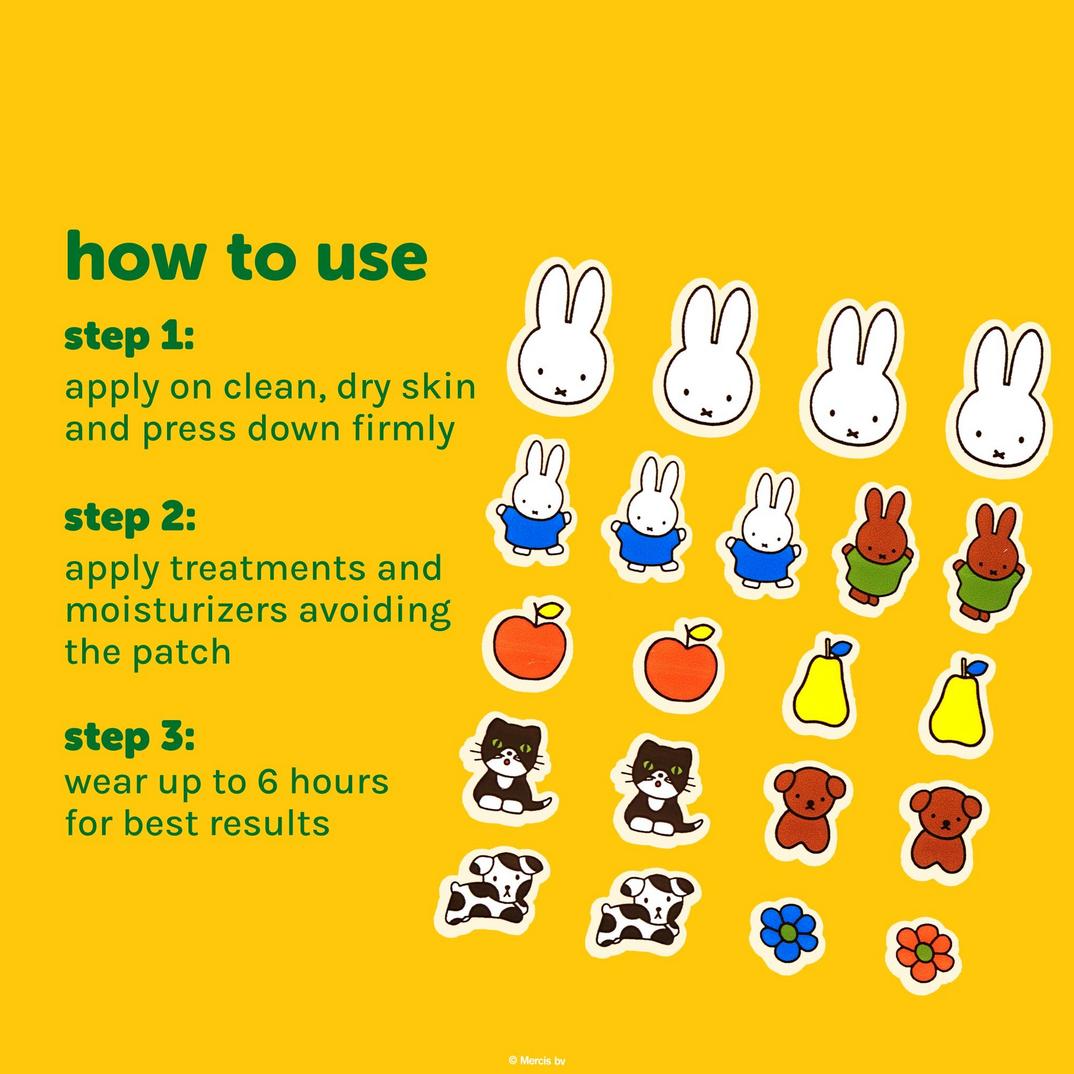 The Crme Shop Miffy Clear As Day Blemish Patches