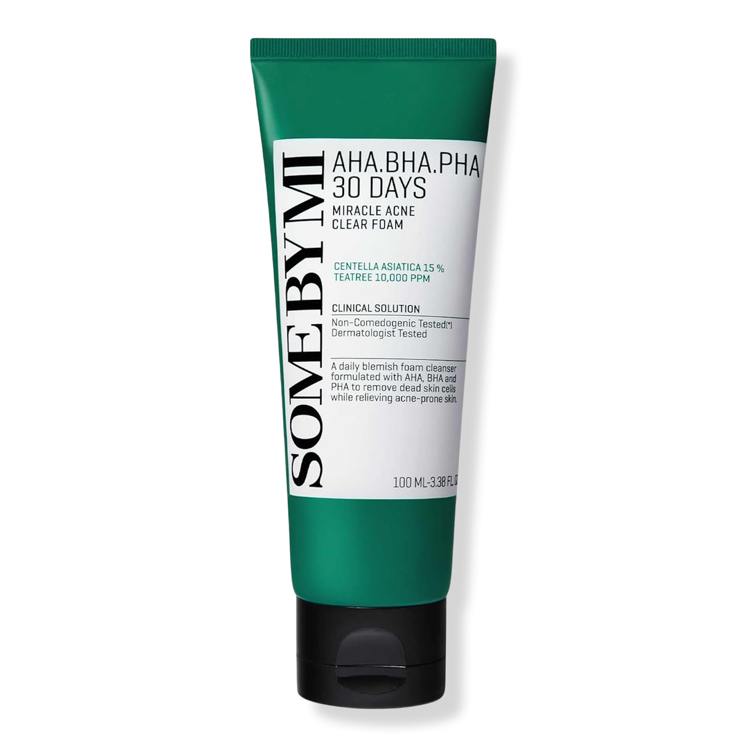 SOME BY MI AHA BHA PHA 30 Days Miracle Acne Cleansing Foam