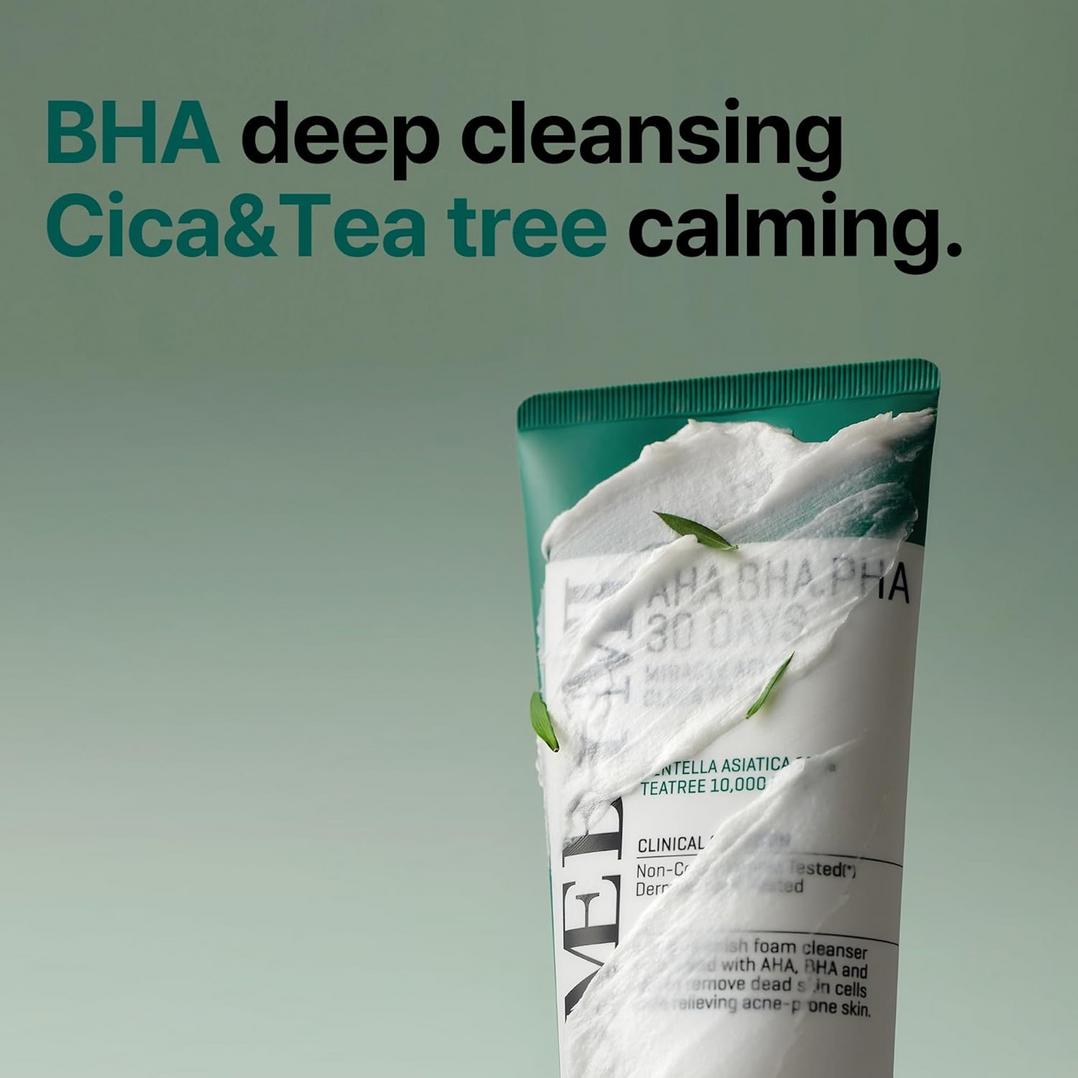 SOME BY MI AHA BHA PHA 30 Days Miracle Acne Cleansing Foam