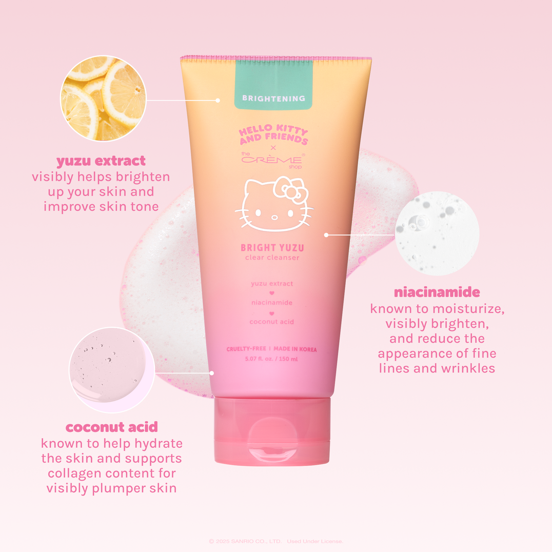 The Crme Shop Hello Kitty and Friends Bright Yuzu Clear Cleanser