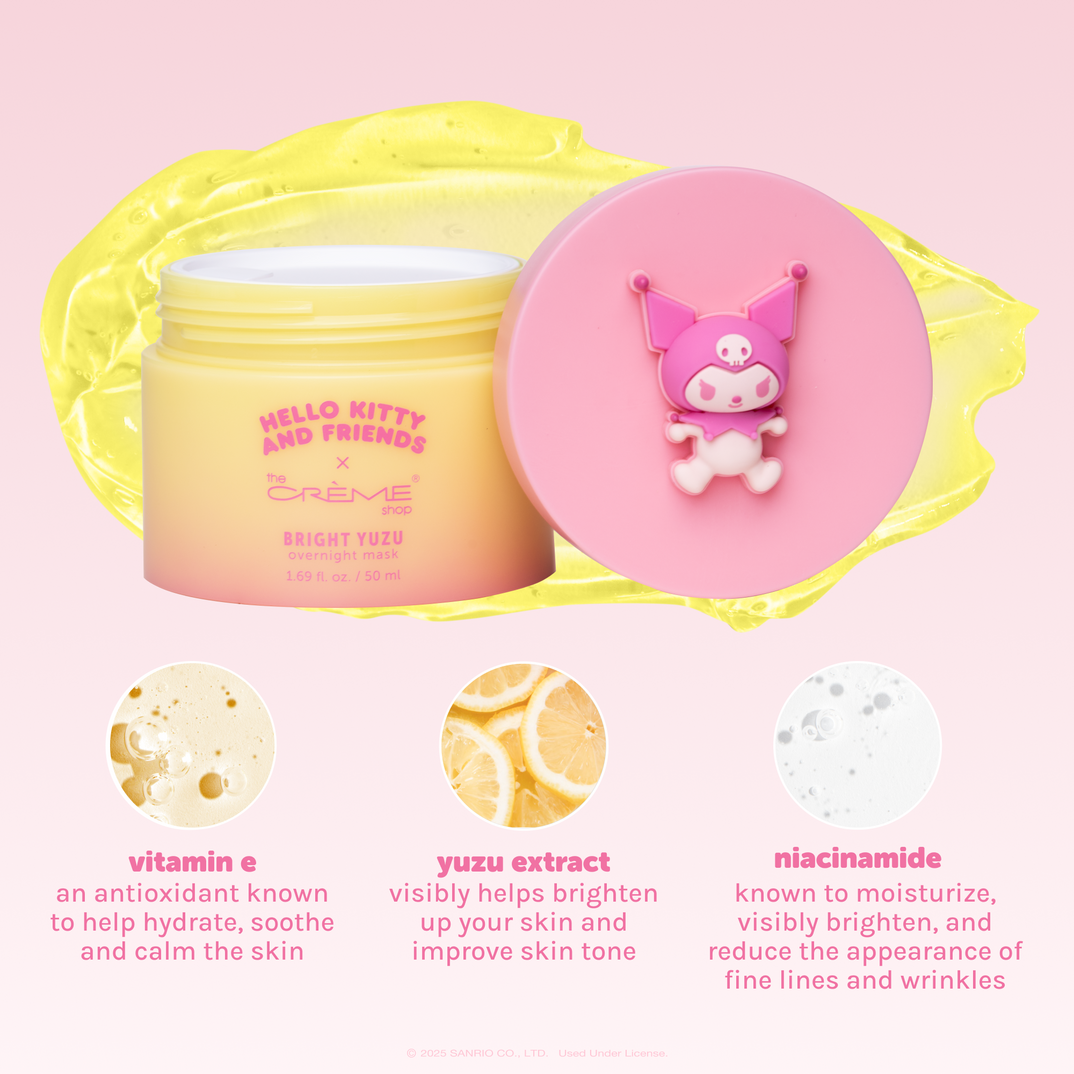 The Crme Shop Hello Kitty and Friends Bright Yuzu Jelly Overnight Mask