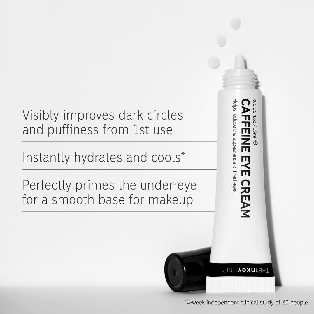 INKEY Caffeine De-puffing + Dark Circle Eye Cream
