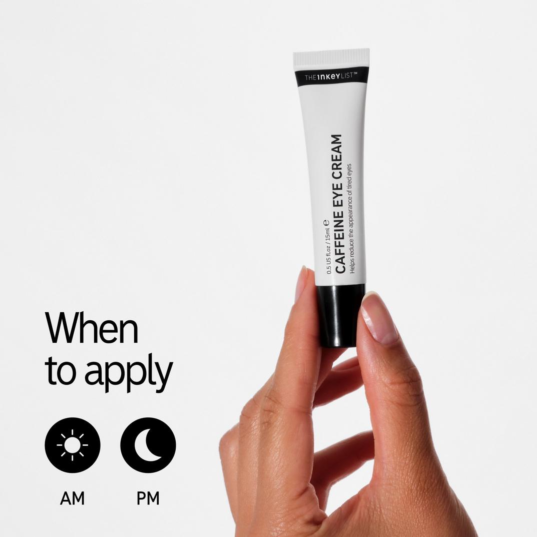 The INKEY List Caffeine De-puffing + Dark Circle Eye Cream, detail 2