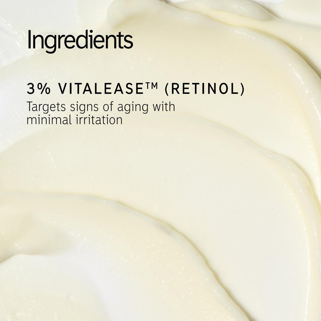 The INKEY List Retinol Eye Cream, in use