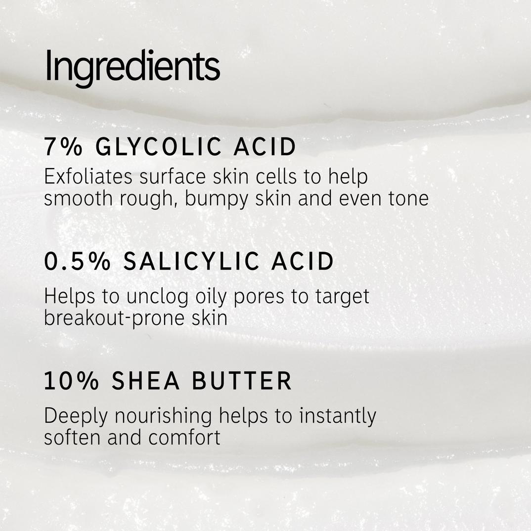The INKEY List Glycolic Acid Exfoliating Body Stick, detail