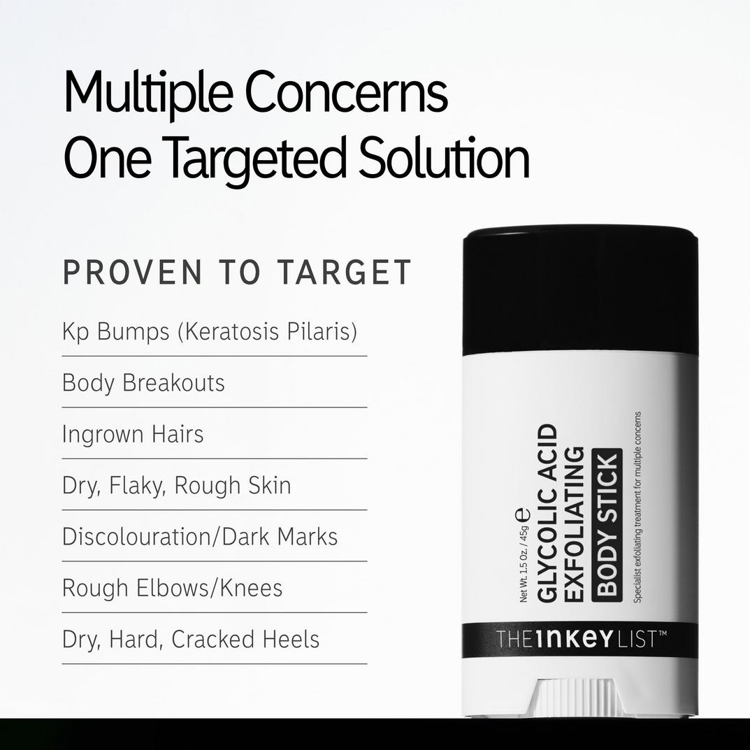 The INKEY List Glycolic Acid Exfoliating Body Stick, detail 1