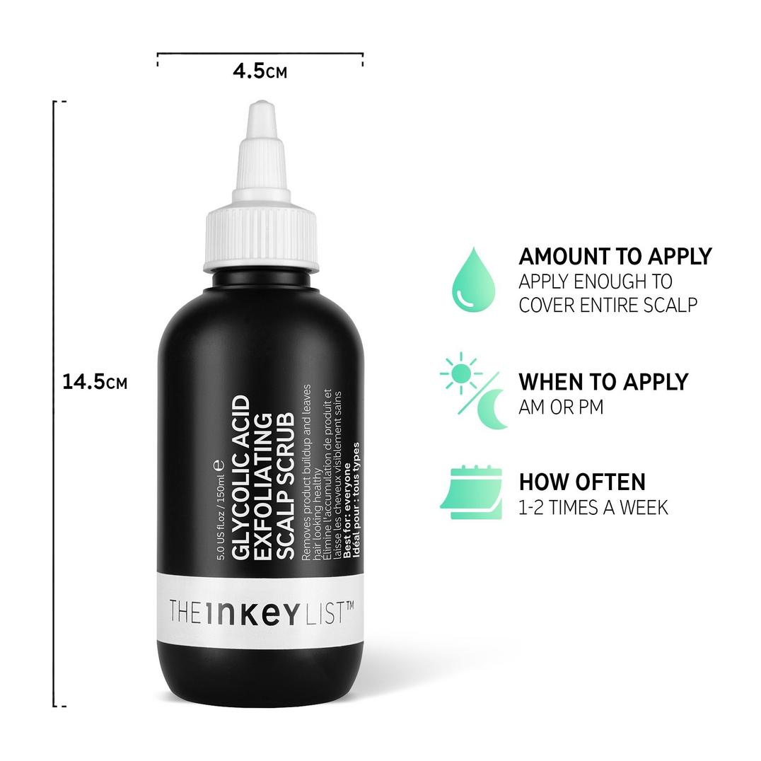 INKEY Glycolic Acid Exfoliating Scalp Scrub