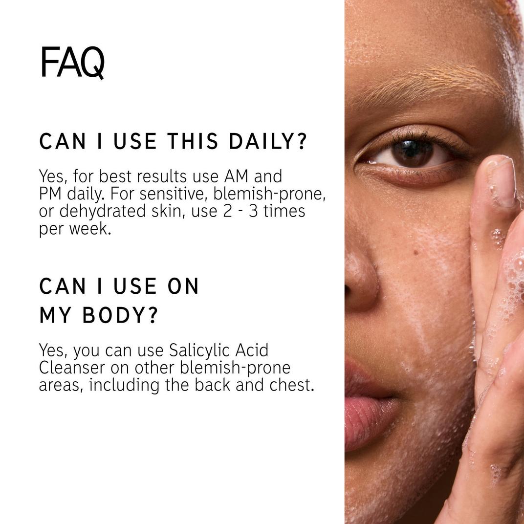 The INKEY List Salicylic Acid Acne + Blackhead Cleanser
