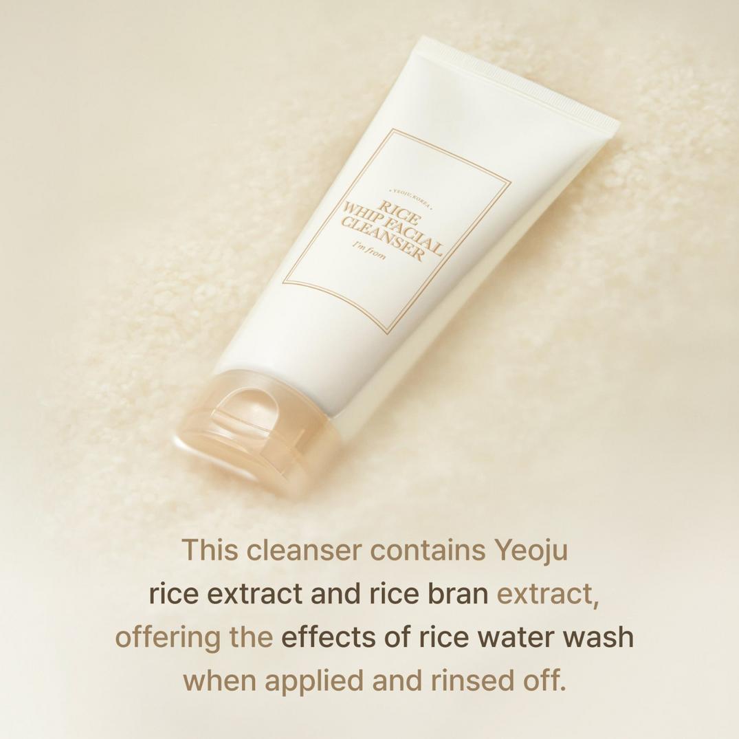 I'm From Rice Whip Facial Cleanser