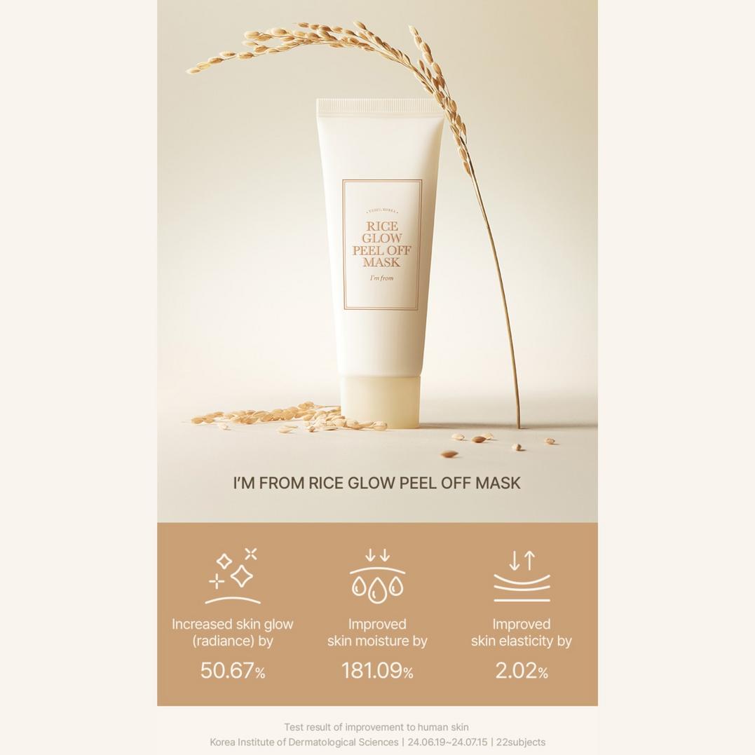 I'm From Rice Glow Peel off Mask