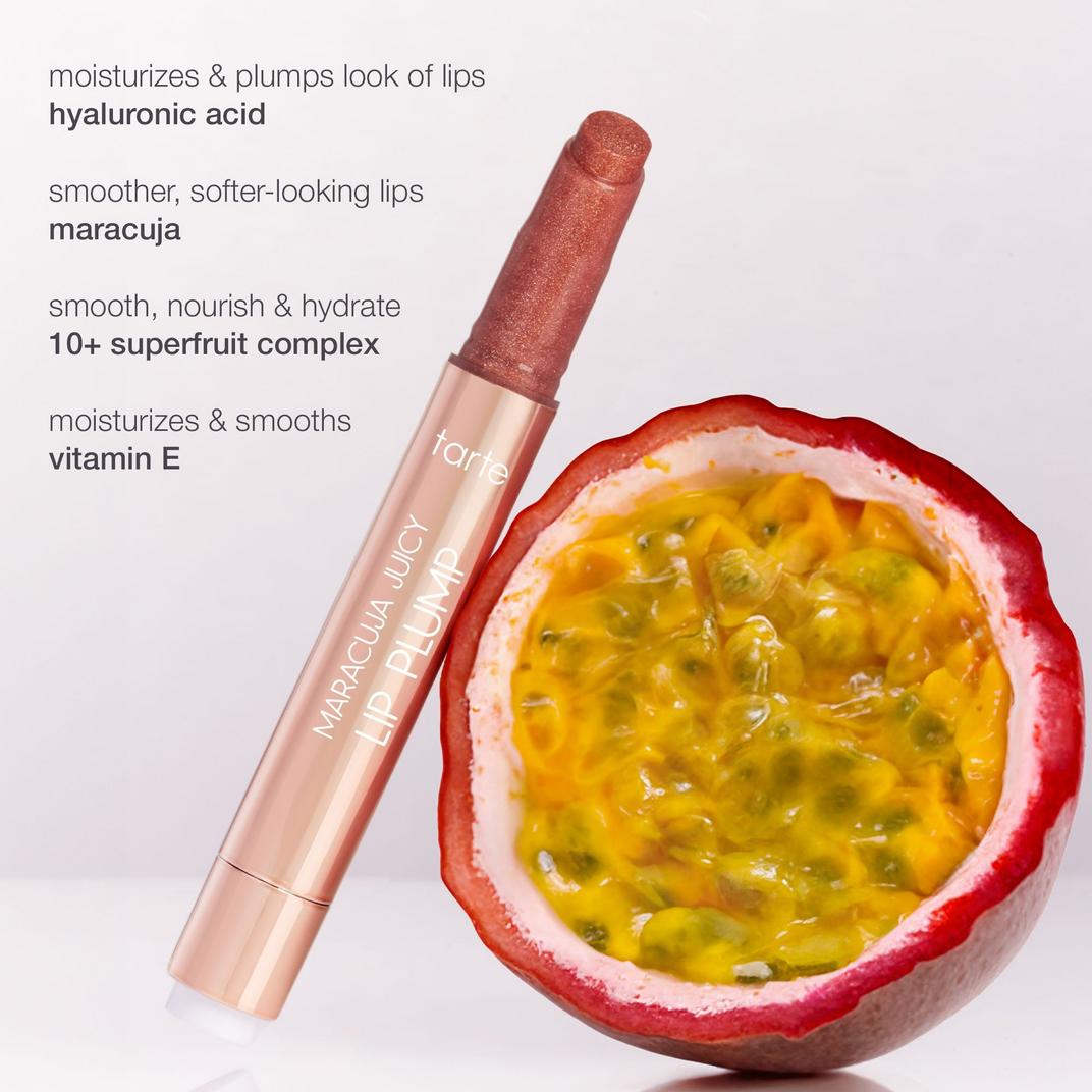 Tarte tarte x Dunkin' Maracuja Juicy Shimmer Glass Lip Plump + Free Charm